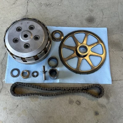 Conjunto de cesta de embrague con cadena Kawasaki Vulcan VN2000 2004-2009 Foto 1 de 4