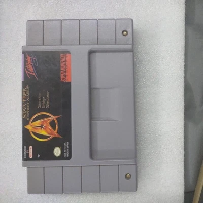 Star Trek Starfleet Academy SNES Authentic Cartridge Only Tested - Image 1 of 4