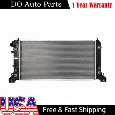 CU13398 Radiator for 2015-2019 GMC Yukon Yukon XL 2015-2020 Chevy Tahoe Suburban Foto 1 de 4
