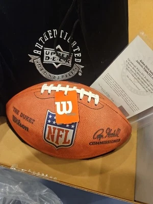 NFL Wilson The Duke Auténtico Juego Fútbol - Nuevo y Envío Gratis, Firmado  Foto 1 de 4