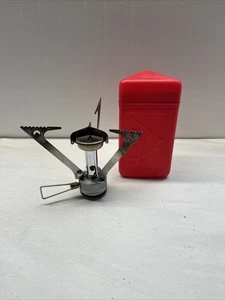MSR Estufa de Cohete de Bolsillo Compacta Ultraligera Mochilero Camping Mini Estuche Individual - Imagen 1 de 19