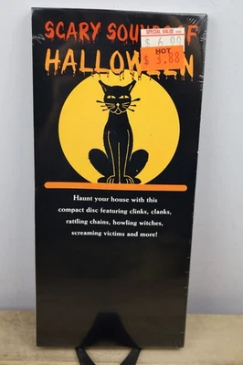 K-Tel Scary Sounds of Halloween Long Box CD - New, Sealed - Image 1 of 4