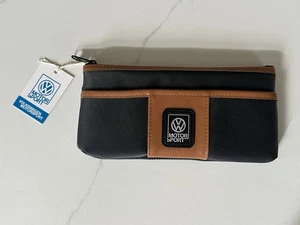 Volkswagen Motorsport Small Zipper Bag Pouch- New with Tag! - Picture 1 of 5