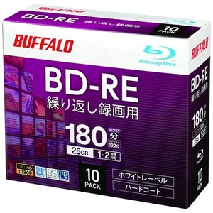 Buffalo Blu-ray Disc BD-RE for Repeated Recording 25GB - Photo 1/9