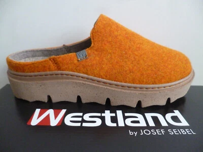 Westland by Seibel Damen Pantoffel Hausschuh Hausschuhe Clogs orange 36401