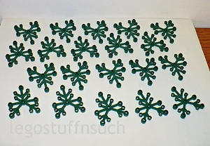 NEW LEGO X20 Large Dark EARTH Green 6 x 5 Tree Leaf Branch Forest market castle - Picture 1 of 1