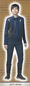 Tarjeta desplegable personaje Jett Reno Star Trek Discovery temporada 5 F 8 - Imagen 1 de 2