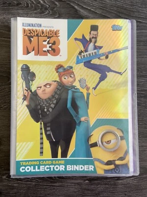 Carpeta de 3 tarjetas Topps Despicable Me con tarjetas e insertos brillantes Foto 1 de 4