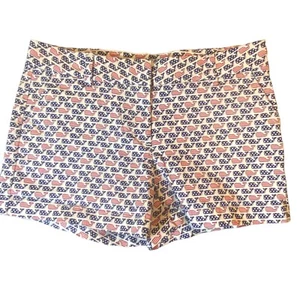 VINEYARD VINES Girls American Flag Whale Shorts Sz 14 Red White Blue Adjustable - Picture 1 of 9