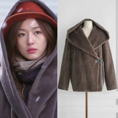 NUEVO SIN ETIQUETAS HERMES BEBÉ ALPACA SUDADERA CON CAPUCHA ABRIGO FR34 - Imagen 1 de 4