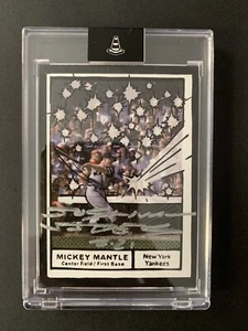 Topps Project 1961 - Mickey Mantle - Joshua Vides - 6/100 Signed Numbered - Bild 1 von 3