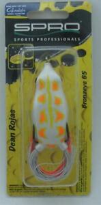Spro SBEF65TRPW Bronze Eye Frog 65mm 5/8 Oz Color TRPW Tropical White