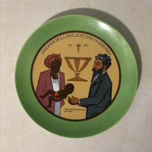 Emancipation Puerto Rico Betances Commemorative Plate By Jorge Rechany - Picture 1 of 6