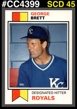 1993 SCD Pocket Price Guide #45 George Brett Kansas City Royals CC4399