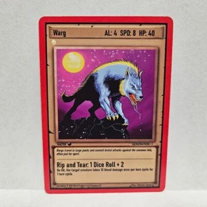 Ward Trading Card Game TCG 2nd Edition Generation 1 - Warg 146/150 - Picture 1 of 1