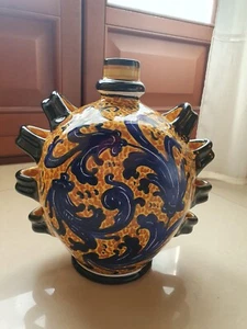 FIASCO IN MAIOLICA DI CALTAGIRONE  - Foto 1 di 12