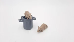 Lego Ratte Ratten Mülltonne  2 STK Figur City Friends Tiere 6226594 - Bild 1 von 1