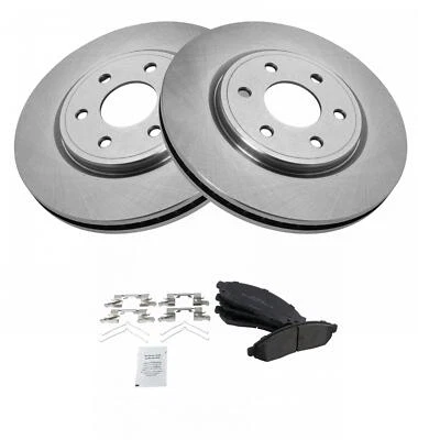 Комплект переднего дискового тормоза для Nissan Pathfinder Xterra Suzuki Equator 2005-2015 4,0 л - Изображение 1 из 4