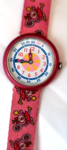 Reloj Swatch Vintage Amarillo Flik Flak Feliz Sonriente Girasol Raro 2001 - Imagen 1 de 2