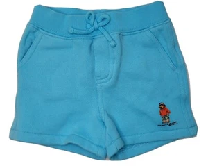 $40 Polo RALPH LAUREN Unisex BABY Infant 18 Months SHORTS Beach Bear Logo Girls - Picture 1 of 12
