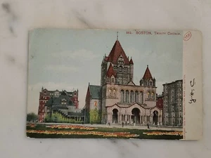 Posted 1905 Trinity Church Boston Mass - Picture 1 of 4