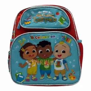 Zaino scuola Cocomelon JJ Cody Nina Anything Together 12 pollici misura bambino - Foto 1 di 3
