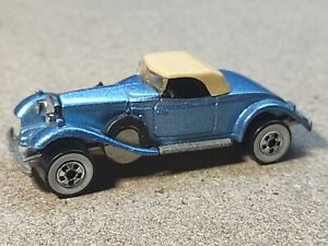 Vintage 1982 Hot Wheels, Blue '31 Rolls Royce #3290, Minty, 1:64 Die Cast