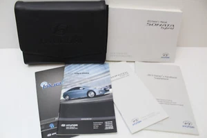 2013 Hyundai Sonata Owners Manual Set GUIDE BOOK CASE - Picture 1 of 2