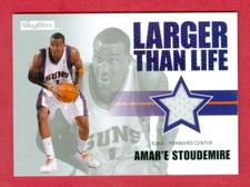 2008-09 SkyBox (BKB) Amar'e Stoudemire SP "LARGER THAN LIFE" JERSEY CARD #LL-AS