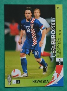 PANINI EURO 2008; NIKO KOVAC  - CROATIA - No 84
