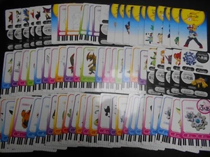 Pokemon Music Musical Note Card Best Wishes Complete x70 Pikachu Ash etc #4150 - Picture 1 of 24