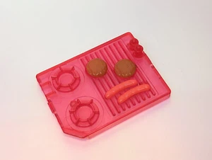 Barbie Dreamhouse Townhouse CJR47 Parrilla Cocina Estufa Alimentos Repuesto - Imagen 1 de 7