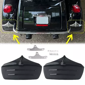 Trike Rear Fender Accents Mud Flaps Fit For Harley Tri Glide FLHTCUTG 2011-2023 - Picture 1 of 9