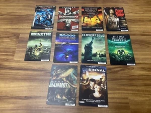 10 HORROR/SUSPENSE BLOCKBUSTER BACKER CARDS 5 1/2x8 NO MOVIES - Picture 1 of 1