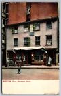 Paul Revere&#39;s Home Boston Mass C1909 DB Postcard M9