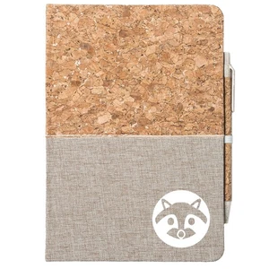 Notizbuch Waschbär Kopf Silhouette Geschenkidee Waschbär Kopf Geschenk Präsent M - Picture 1 of 7