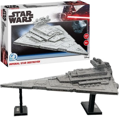 STAR WARS IMPERIAL STAR DESTROYER 3D PUZZLE - 278 PEZZI - 4D CITYSCAPE - Immagine 1 di 4