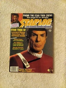 Starlog Magazin - #114 Januar 1987 - Star Trek IV Cover - Sehr guter Zustand + - Bild 1 von 2