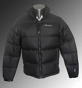 Marmot Ouray 700-Fill Quilted Down Jacket Black Size Medium New - Picture 1 of 9