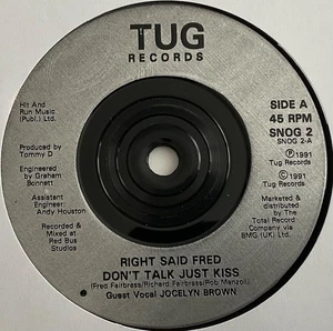 Right Said Fred - Don’t Talk Just Kiss - 7” Vinyl Single - Picture 1 of 3