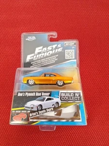 JADA TOYS 1:55 FAST AND FURIOUS BUILD N' COLLECT DOM'S PLYMOUTH ROAD RUNNER!! - Picture 1 of 1