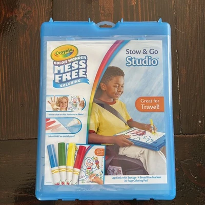 Crayola Color Wonder Mess-Free Stow & Go Studio Travel Kit - Image 1 of 2