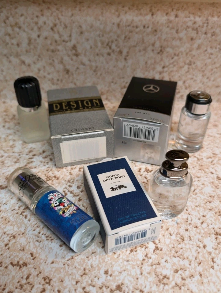 Paquete de mini variedad de colonia para hombre Splash/Spray Foto 1 de 4