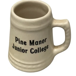 Pine Manor Junior College Wellesley Ma Miniatur Souvenir Tasse Senior Weekend '50 - Bild 1 von 5