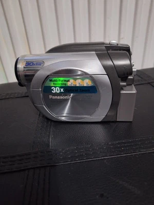 Panasonic VDR-D100 DVD Palmcorder Digital Video Camcorder Tested and Working  - Image 1 of 4