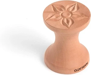 Marcato Corzetto Dual Stamp, Made in Italy, Flower and Double Star - Picture 1 of 3