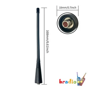 Antena UHF 380-470MHz para radios portátiles de dos vías EF Johnson 5100 serie ES - Imagen 1 de 4
