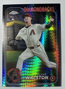 2024 Topps Chrome Update Blake Walston RC Prism Refractor #USC69 DIAMONDBACKS - Bild 1 von 4