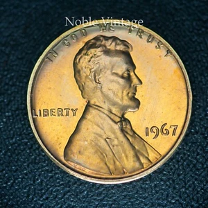 1967 SMS Lincoln Memorial cent - From a U.S. SMS Uncirculated Set - Picture 1 of 2