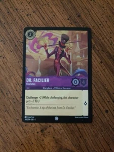 DISNEY LORCANA THE FIRST CHAPTER- DR. FACILIER CHARLATAN FOIL #38 - Picture 1 of 1